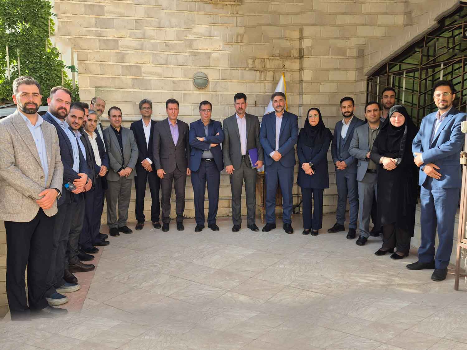 بازدید مدیرعامل محترم، عضو هیأت مدیره و معاونین شرکت از استان البرز